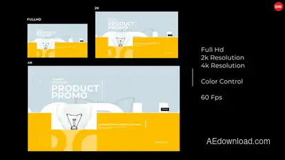 Modern Product Promo 2 Product Promo template preview
