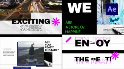 Modern Promo / Ae Openers template preview