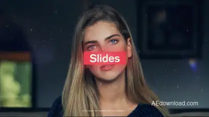 Modern Slides Slideshow Video Displays template preview