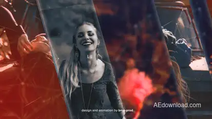 Modern Slideshow Video Displays template preview