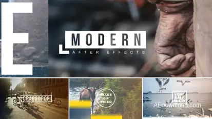 Modern Slideshow Openers template preview