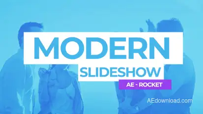 Modern Slideshow Video Displays template preview