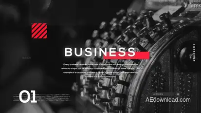 Modern Slideshow Video Displays template preview