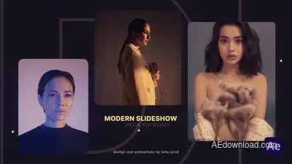 Modern Slideshow Video Displays template preview