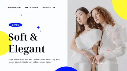 Modern Slideshow Presentation Video Displays template preview