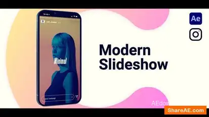 Modern Slideshow Vertical Openers template preview