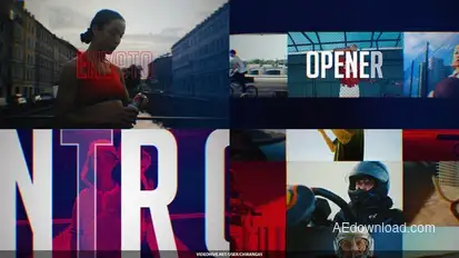 Modern Sport Opener Openers template preview