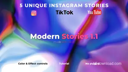 Modern Stories 1.1 Product Promo template preview