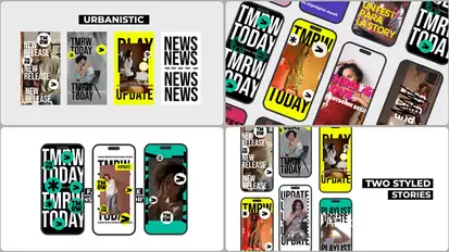 Modern Styled Instagram Stories Product Promo template preview