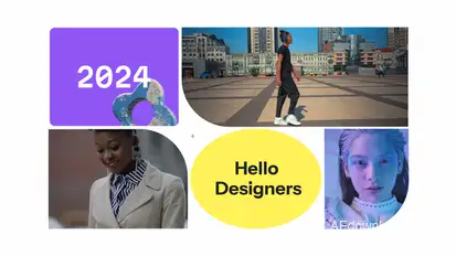 Modern Stylish Intro Video Displays template preview