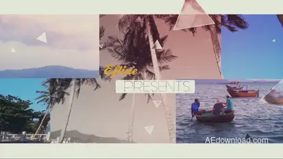 Modern Summer Slide Openers template preview