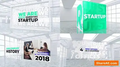 Modern Technology Corporate Trailer | Promo | Presentation | Opener Openers template preview