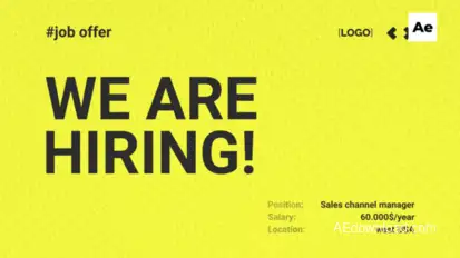 Modern Text Titles And Stories Product Promo template preview