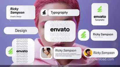 Modern Title Animations Titles template preview