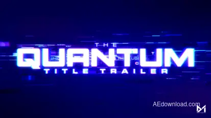 Modern Title Trailer Titles template preview