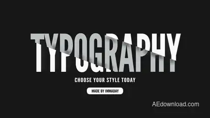 Modern Titles Titles template preview