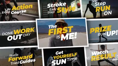 Modern Titles Titles template preview