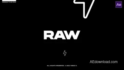 Modern Titles  After Effects Titles template preview