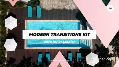 Modern Transitions Kit Elements template preview
