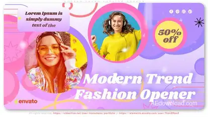 Modern Trend Fashion Opener Openers template preview