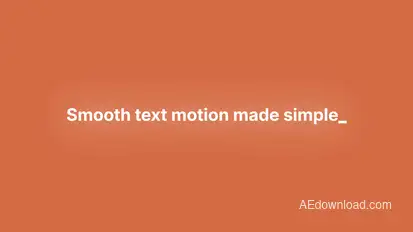 Modern Typography | After Effects Titles template preview