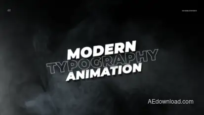 Modern Typography Titles Elements template preview
