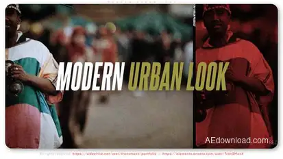 Modern Urban Look Openers template preview