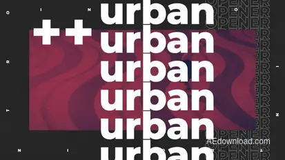 Modern Urban Opener Openers template preview