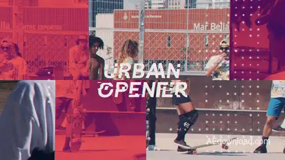 Modern Urban Opener Openers template preview