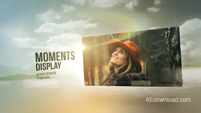 Moments Display Video Displays template preview