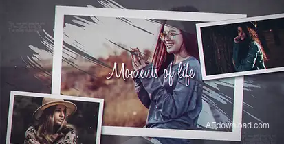 Moments of Life Openers template preview