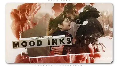 Mood Inks Cinematic Slideshow Openers template preview