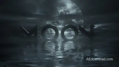 Moon Logo Logo Stings template preview