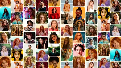 Mosaic Intro Openers template preview