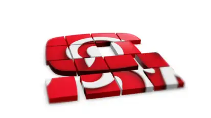 Mosaic Logo Reveal Logo Stings template preview