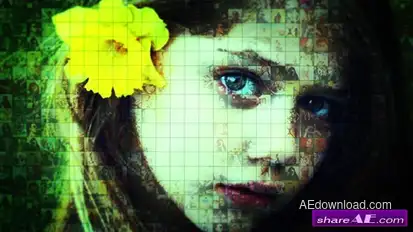 Videohive Mosaic Photo Reveal 21136407 Openers template preview