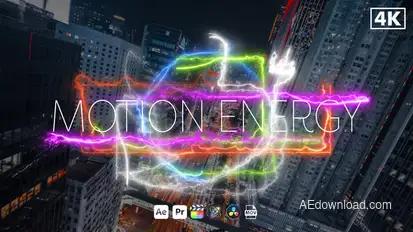 Motion Energy Elements template preview