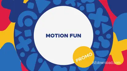Motion Fun Promo Product Promo template preview