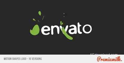Motion Shapes Logo Logo Stings template preview