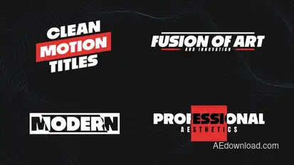 Motion Titles Titles template preview