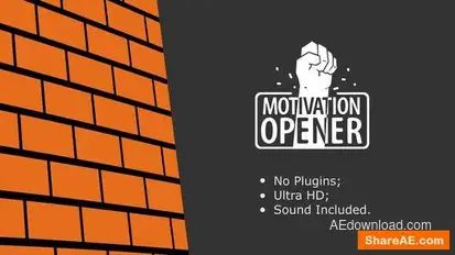 Motivation Opener Openers template preview