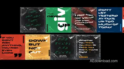 Motivational Phrases Post Instagram Product Promo template preview