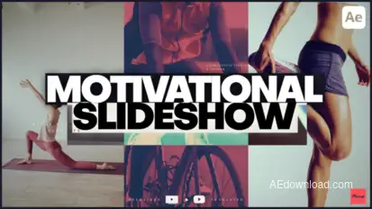 Motivational Slideshow broadcast-packages template preview