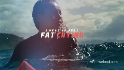 Motivational Sport Promo Openers template preview