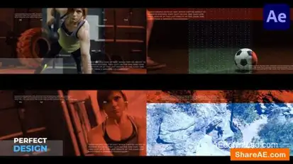 Motivational Sports Opener for After Effects Openers template preview