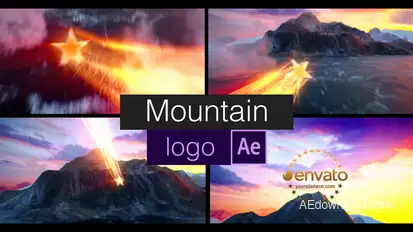 Mountain Logo Logo Stings template preview
