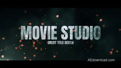Movie Action Intro Titles template preview