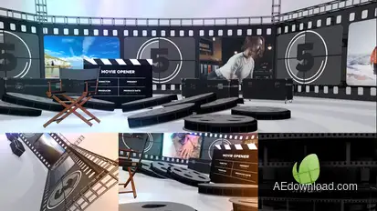 Movie Opener Openers template preview