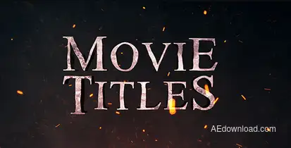 Movie Titles Titles template preview
