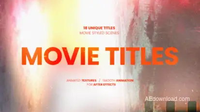 Movie Titles Titles template preview